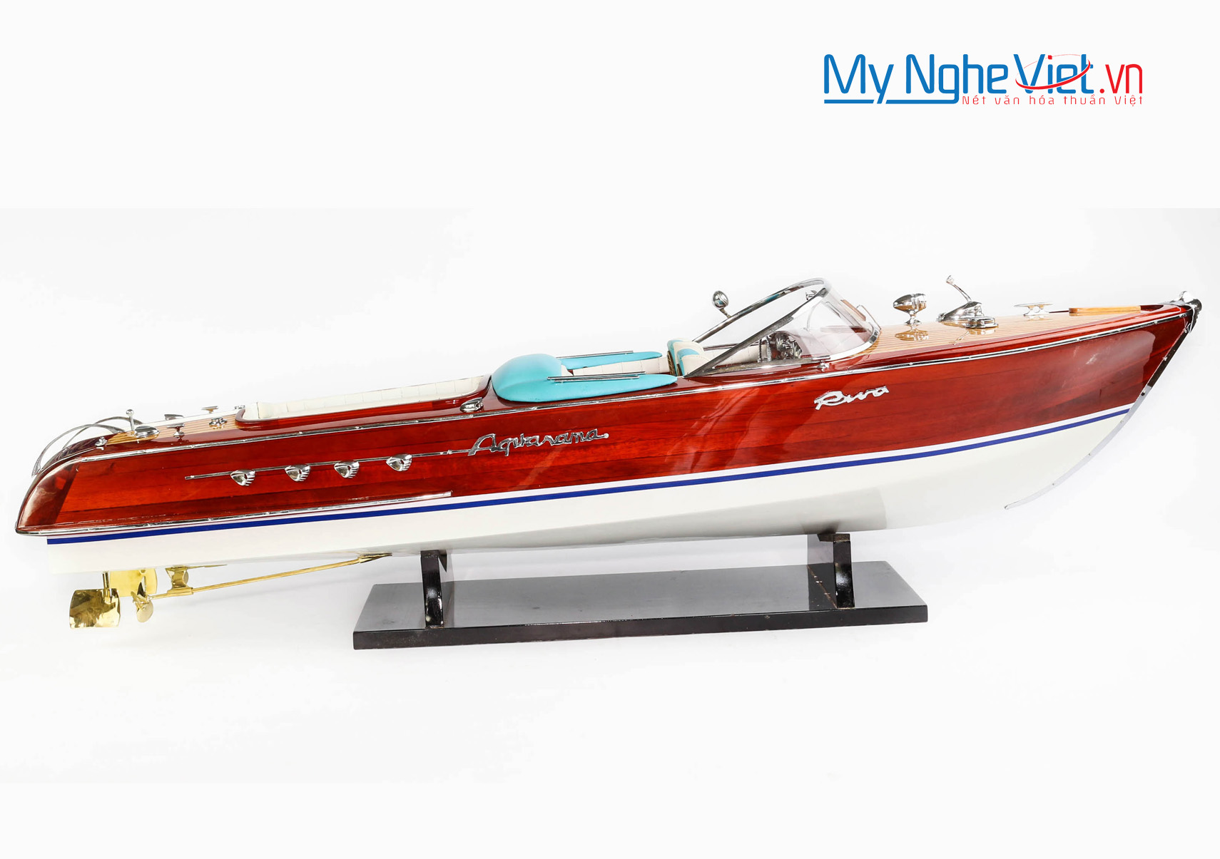 Mô hình du thuyền Riva Aquarama (thân 90cm) MNV-TB19