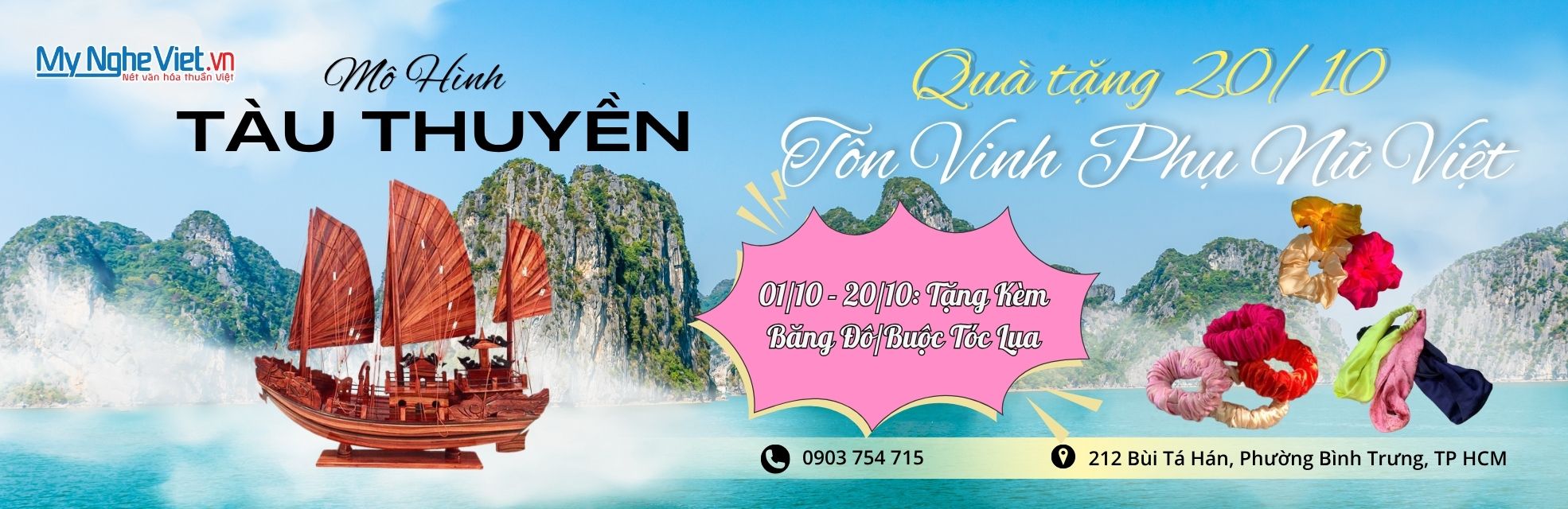 Quà tặng ý nghĩa ngày 20-10