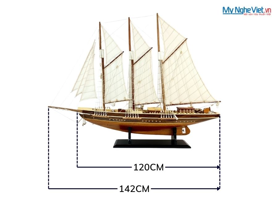 Mô Hình Tàu Thuyền Atlantic (Thân 1m2) MNV-TB20/120