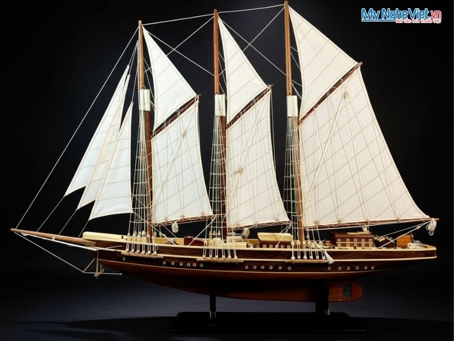 Mô Hình Tàu Thuyền Atlantic (Thân 1m2) MNV-TB20/120