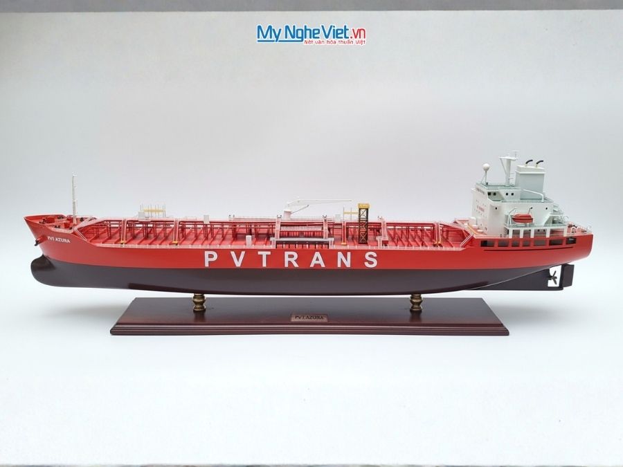 Mô Hình Tàu Chở Dầu PVT AZURA (Thân 100cm) - Mô Hình Tàu Thuyền Trang Trí