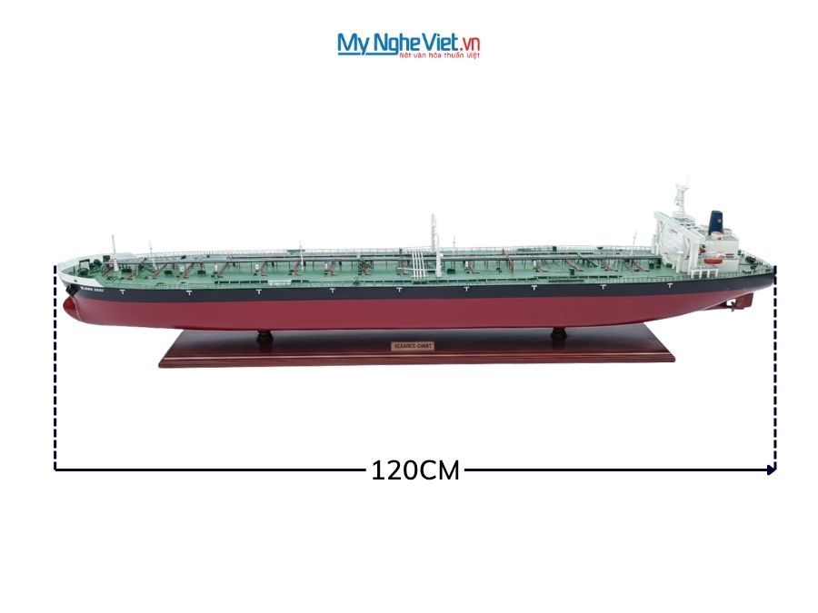 Mô Hình Tàu Chở Dầu SEAWISE GAINT (Thân 120cm) - Mô Hình Tàu Thuyền Trang Trí