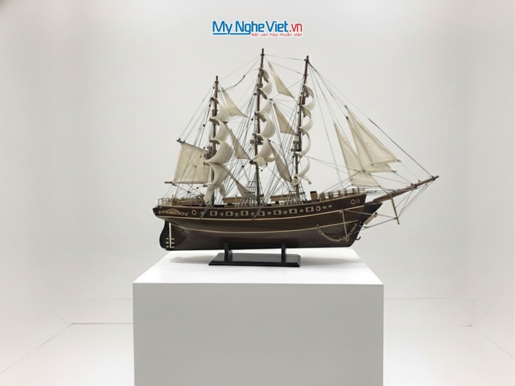 Mô hình thuyền chiến Cutty Sark (thân 60cm) MNV-TB04