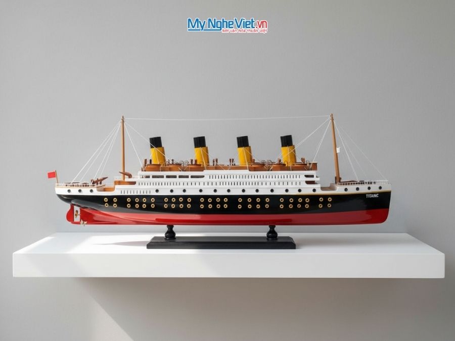 Mô Hình Thuyền Titanic (Thân 80cm) MNV-TB11-80