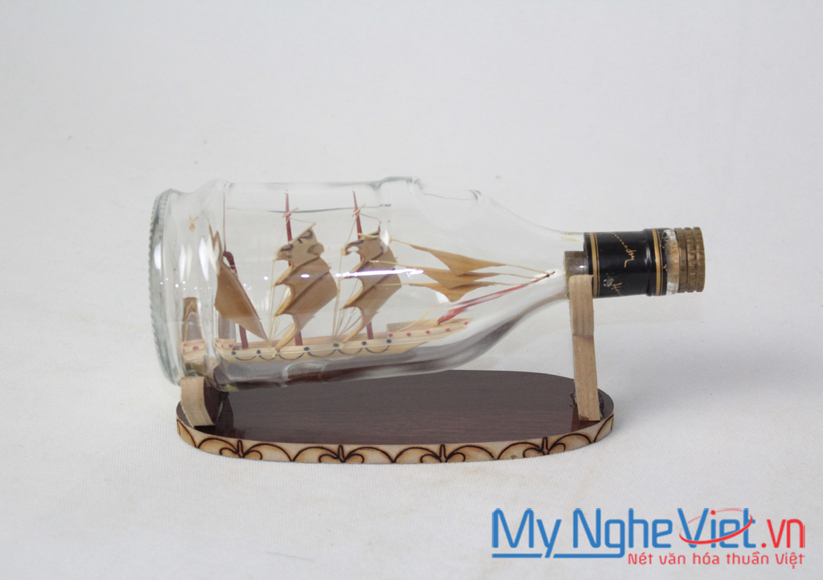 Mô hình Thuyền trong chai Hennessy Lớn MNV-MHC03