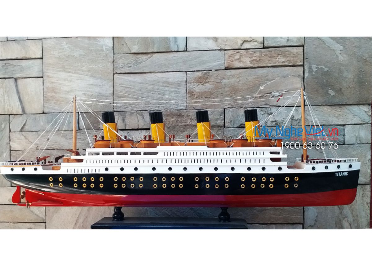 Mô Hình Thuyền Titanic (Thân 80cm) MNV-TB11-80
